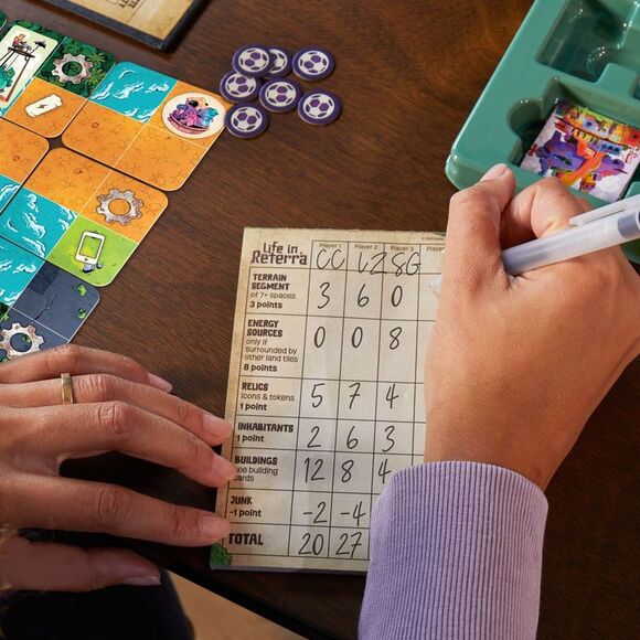 Hasbro Gaming - Life in Reterra Game Blue - Picture 4 of 5